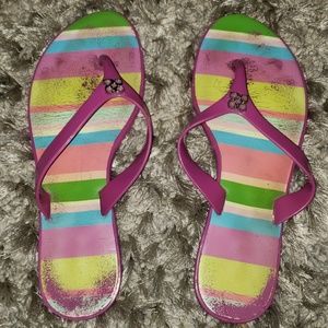 Coach flip flops